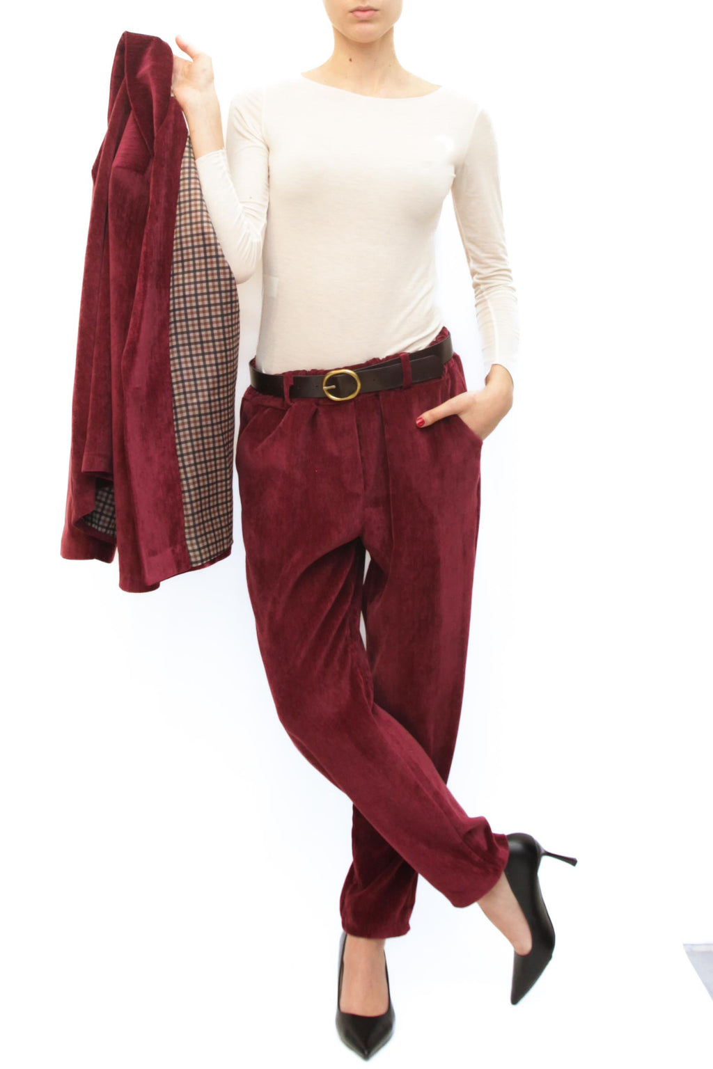 LEVH - Pantalone Edwige - BORDX