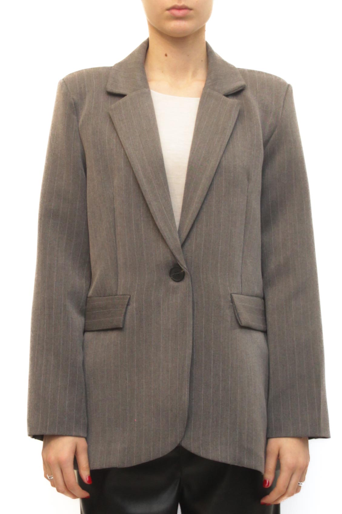 LEVH - Giacca Roxanne - GESSATO GRIGIO