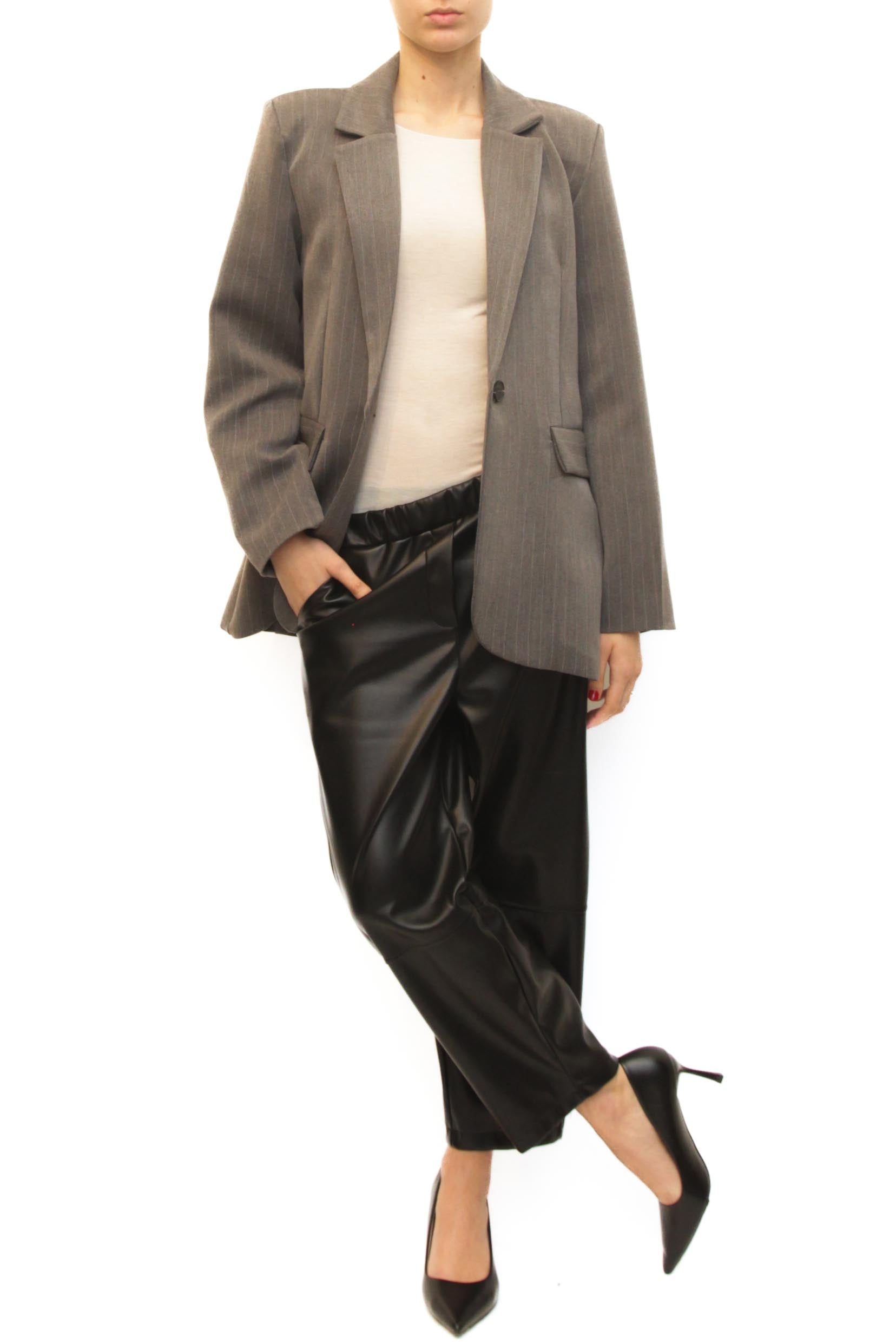 LEVH - Giacca Roxanne - GESSATO GRIGIO