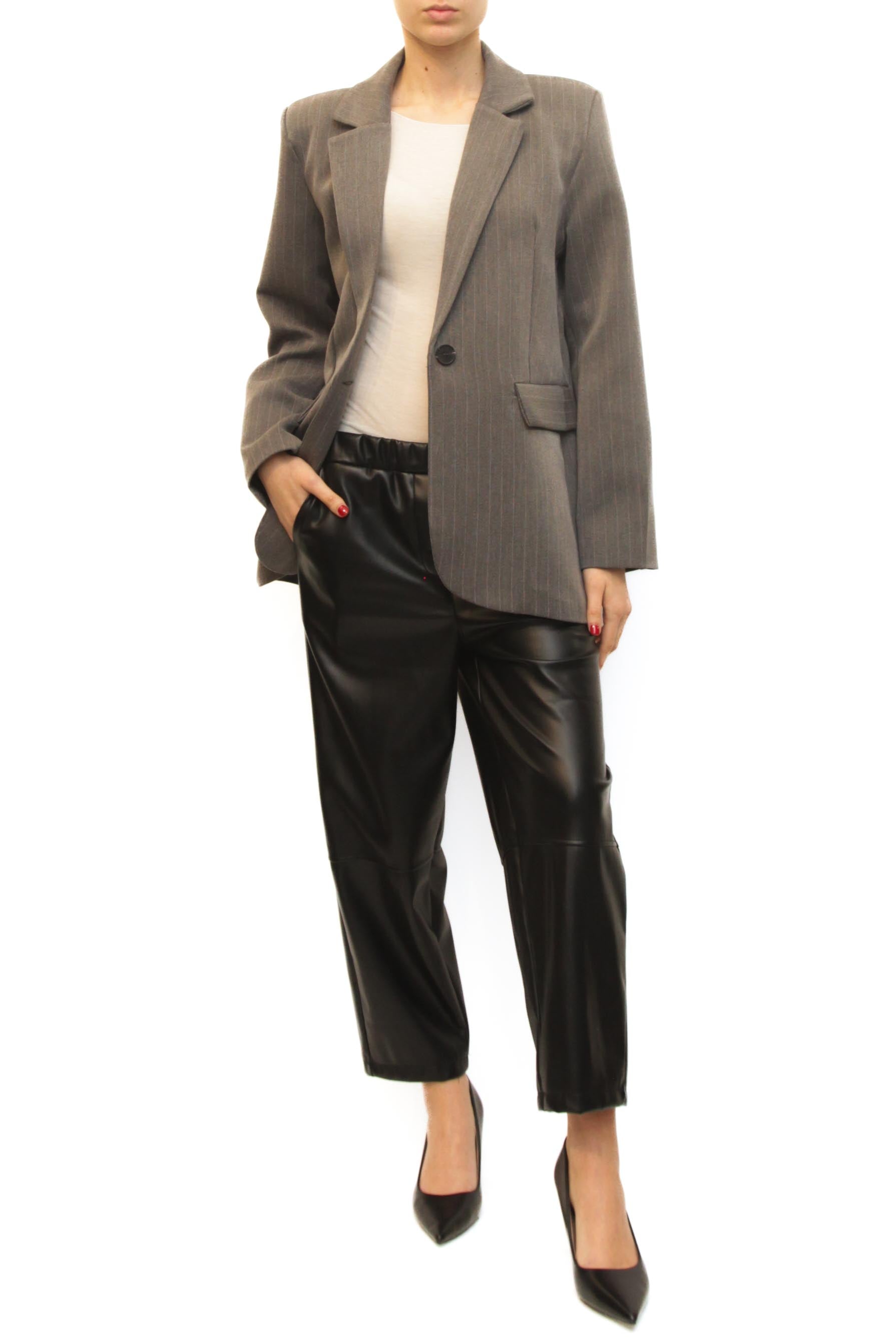 LEVH - Giacca Roxanne - GESSATO GRIGIO