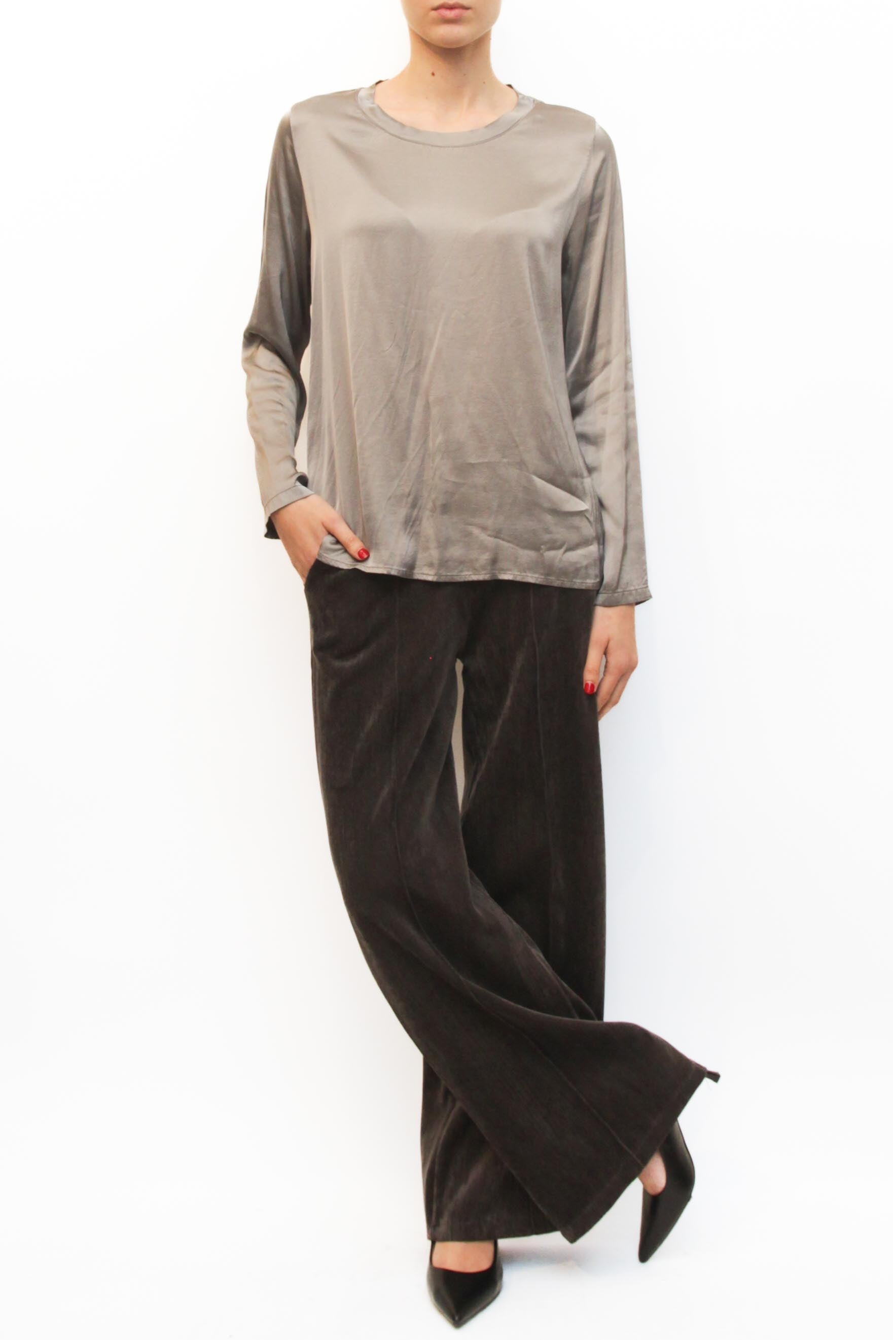 LEVH - Blusa Phoenix - GRIGIO