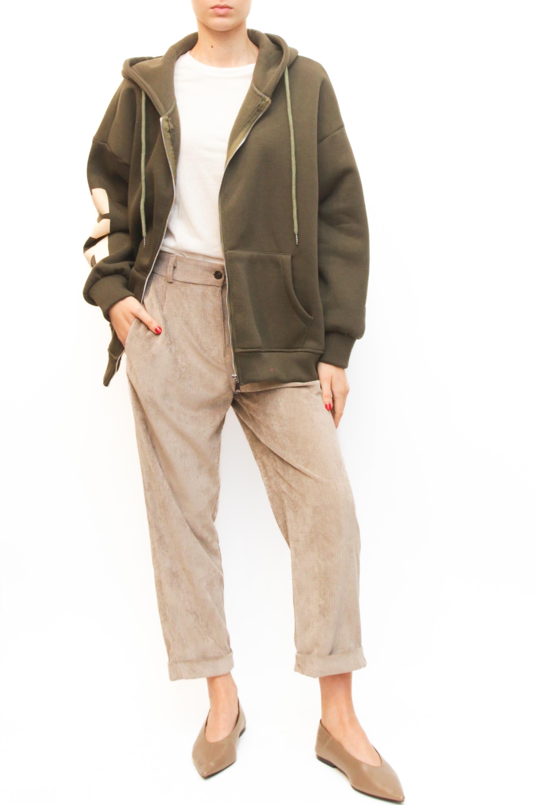 LEVH - Felpa élodie - VERDE