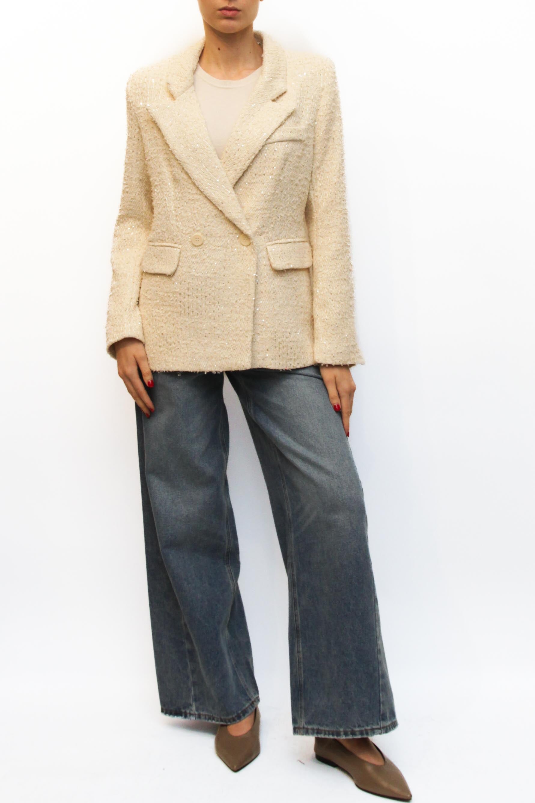 LEVH - Giacca Florence - PANNA