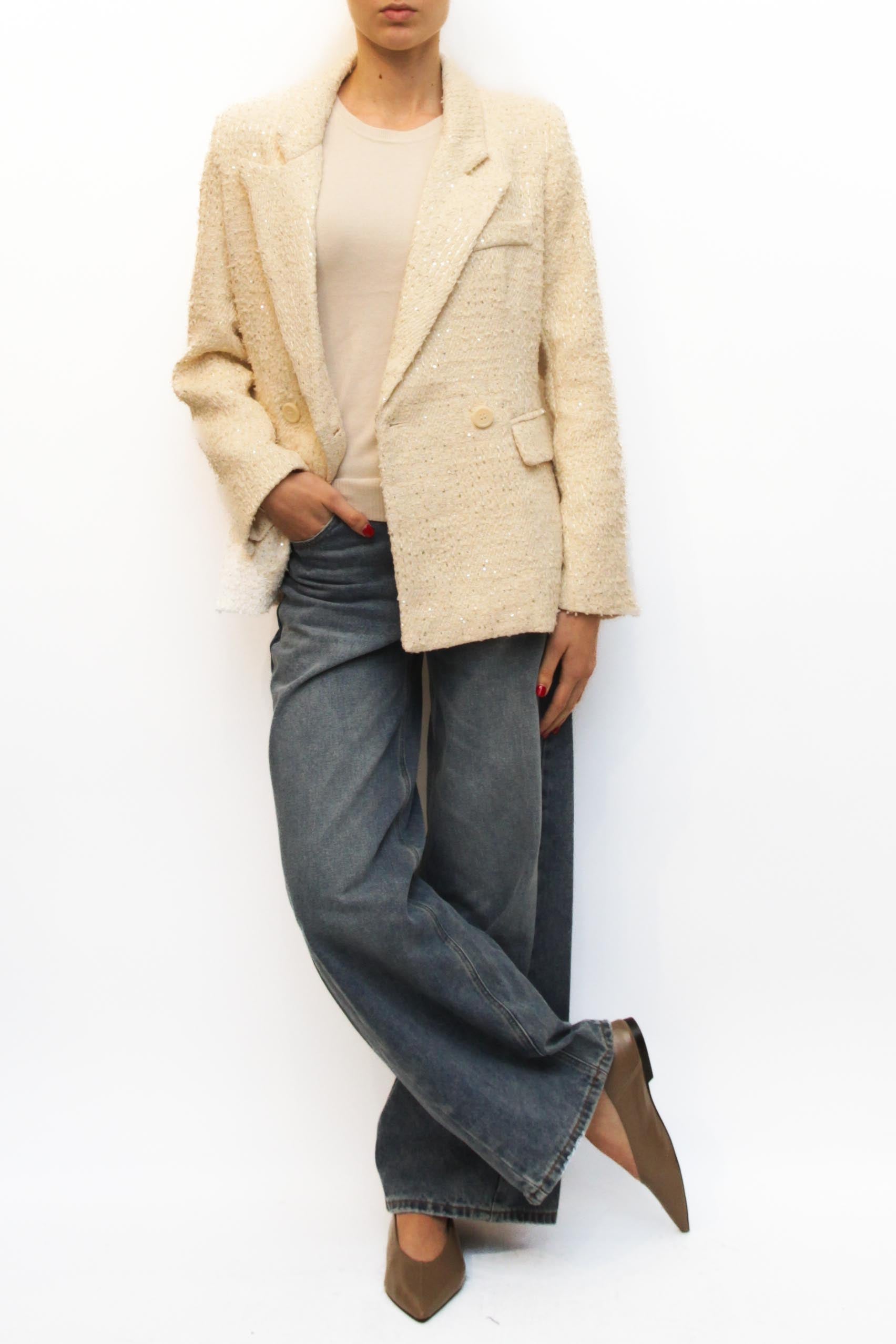 LEVH - Giacca Florence - PANNA