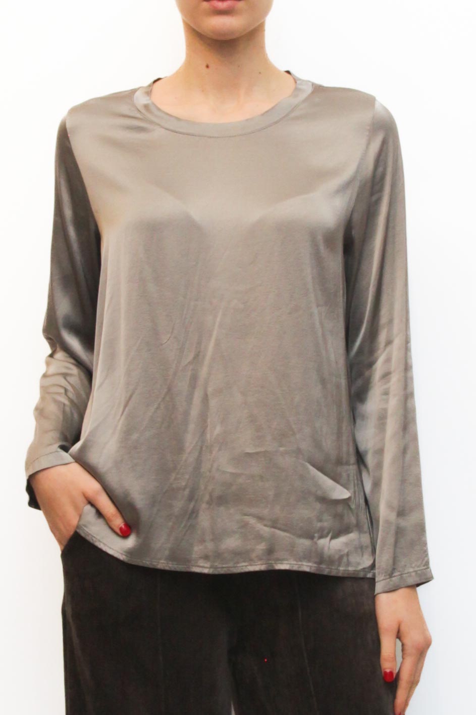 LEVH - Blusa Phoenix - GRIGIO