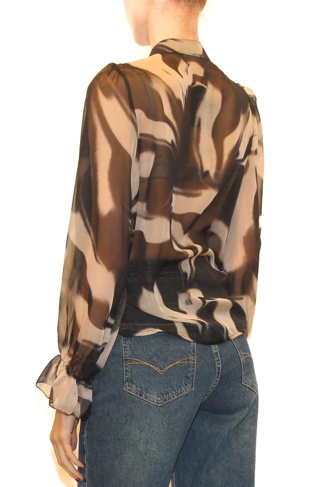 CAMICIA DALE - FANT BEIGE/NERO