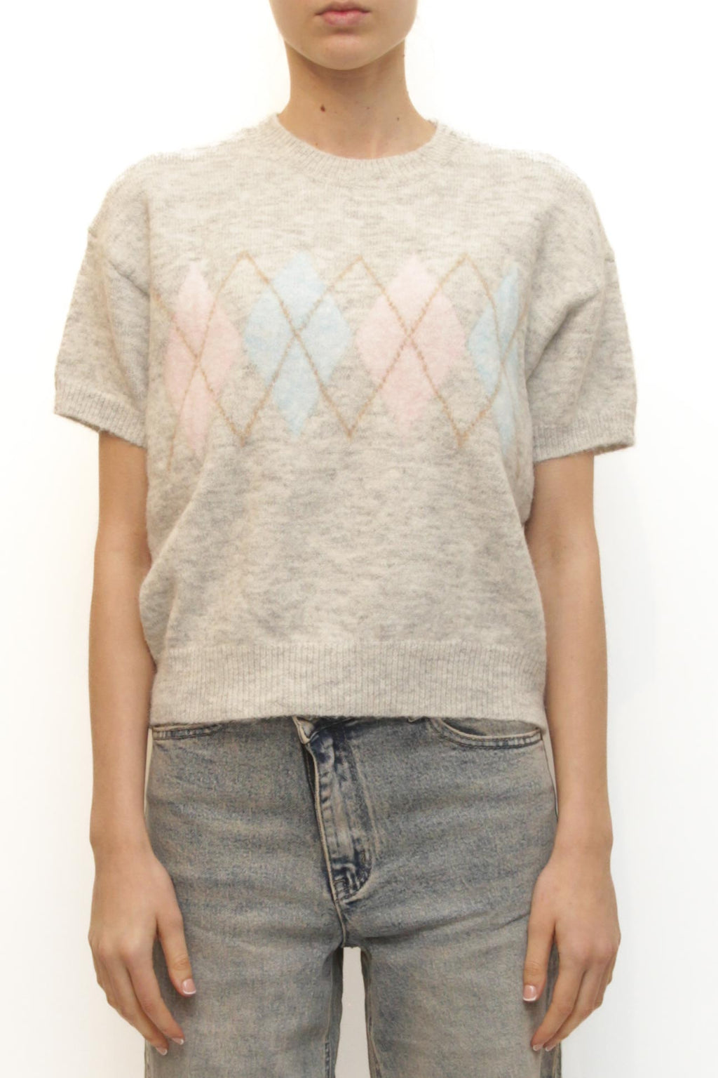 LEVH - Maglione Marci - GRIGIO CHIARO