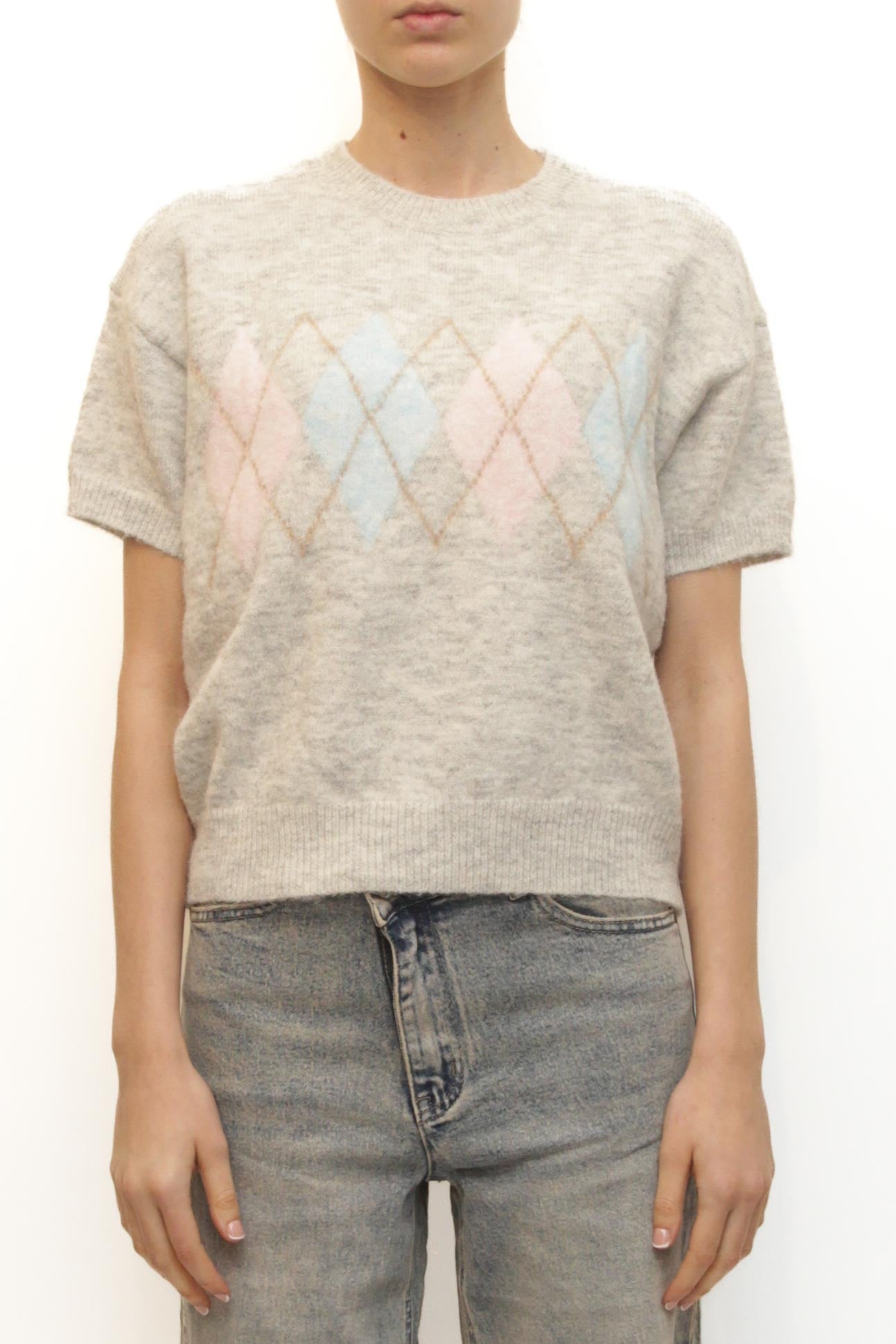 LEVH - Maglione Marci - GRIGIO CHIARO